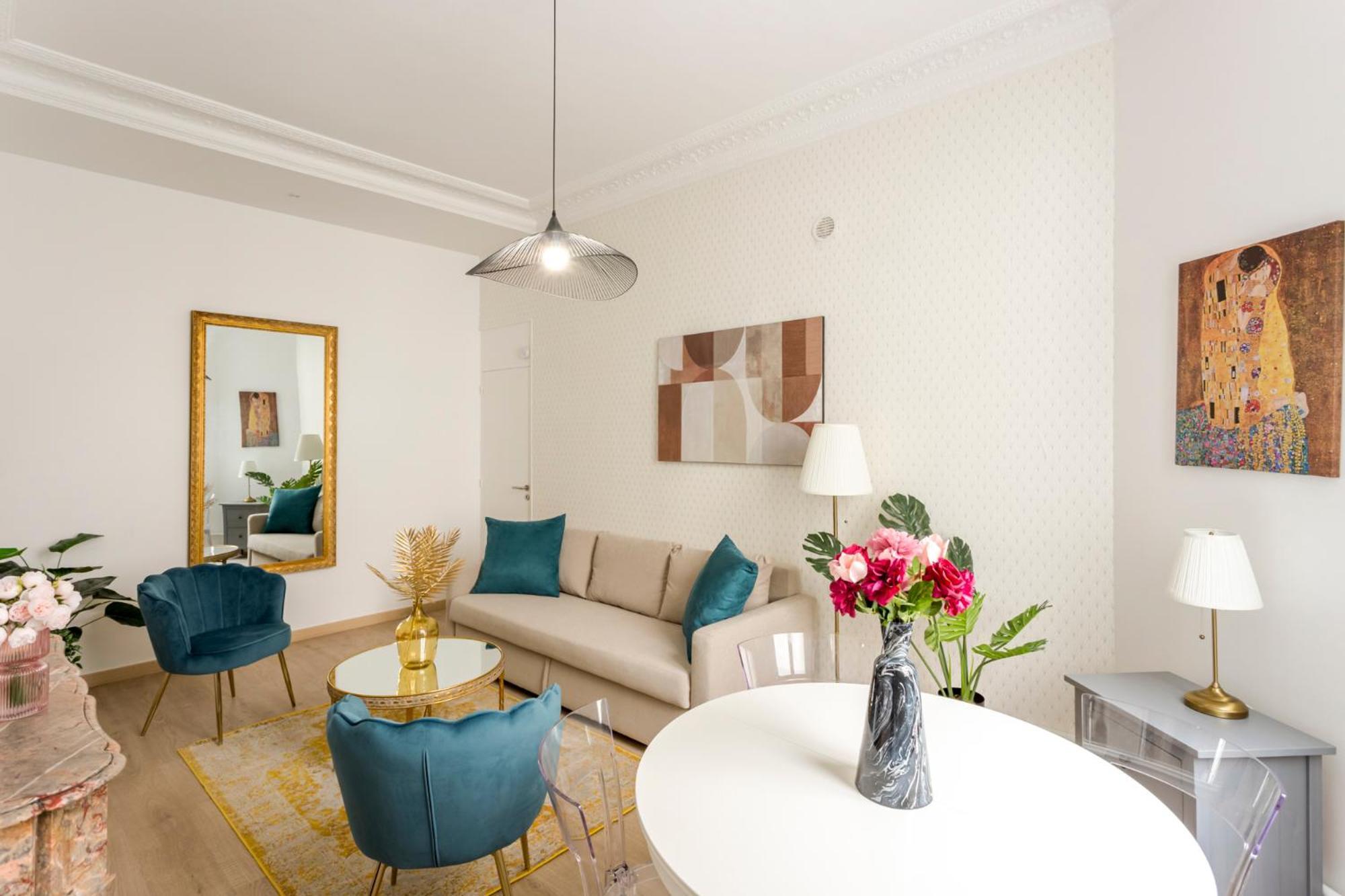 Cozy Apartment - Champs Elysees - Wagram Paris Bagian luar foto