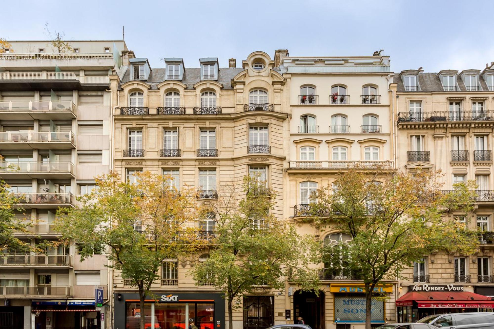 Cozy Apartment - Champs Elysees - Wagram Paris Bagian luar foto