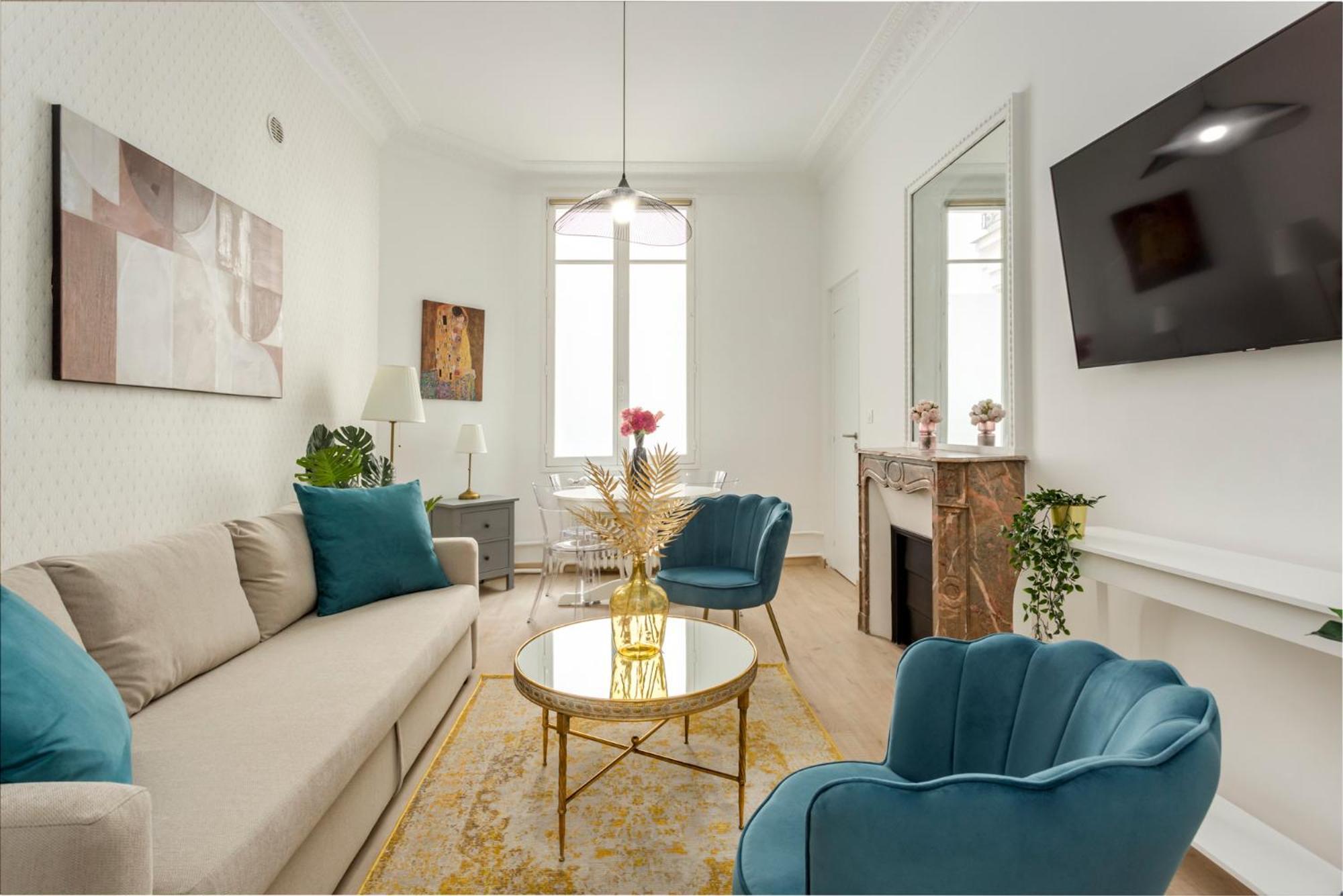 Cozy Apartment - Champs Elysees - Wagram Paris Bagian luar foto